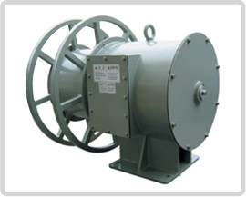 Cable reel for ship crane power supply Usage Example